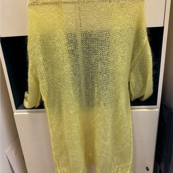 Free People Yellow Lightweight Knit Cardigan - Picture 5 of 5